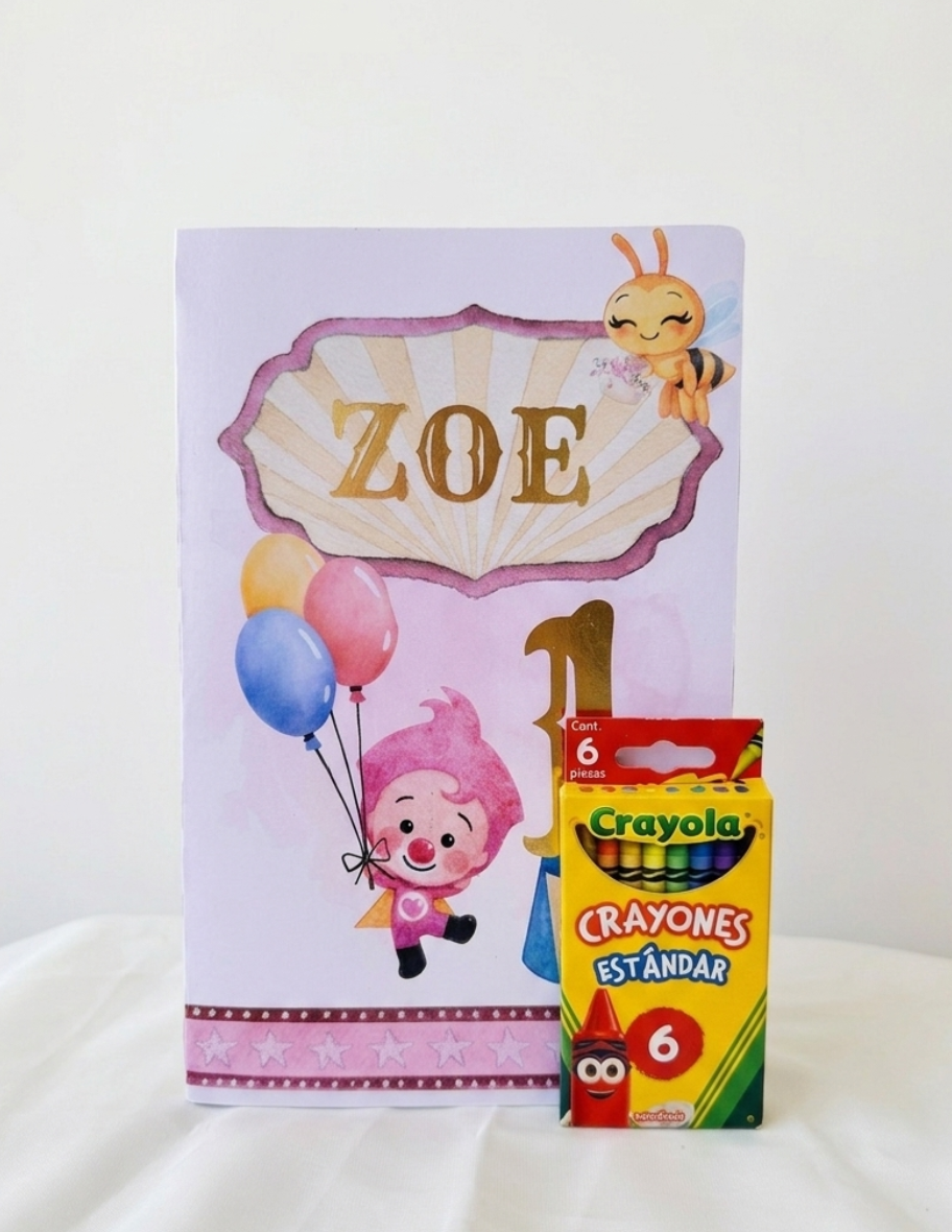 Libro para colorear 10 pz